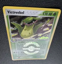Pokemon Victreebel 17/112 Reverse Holo Fire Red & Leaf Green 2004 NM - Image 3