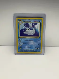 1999 Pokemon Base French #25 Lamantine (Dewgong) 1st Edition - Image 1