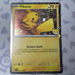 Pikachu (Pokemon Day 2026) 051/162 Holo - Image 1