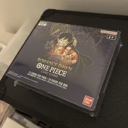 One Piece TCG OP-01 Romance Dawn White Bottom Booster Box SEALED NEW - Image 2