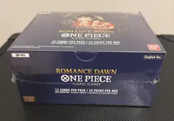 One Piece TCG OP-01 Romance Dawn White Bottom Booster Box SEALED NEW - Image 3