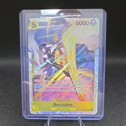 Bandai One Piece CCG Borsalino EB04-058 Special Holo 5 Cost 6000 Egghead/Navy - Image 1