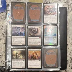 Magic: The Gathering M14 Core Set Wizards Card Lot Binder Serra Angel Garruk - Image 1