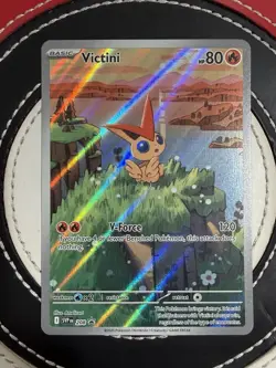 Pokemon TCG Victini Full Art Holo Black Star Promo Card 208 - Image 1