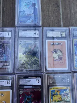 GRADED CARD POKEMON LOT , CGC AND TAG 11 GRADED CARDS - Image 2