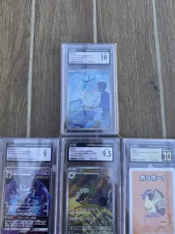 GRADED CARD POKEMON LOT , CGC AND TAG 11 GRADED CARDS - Image 5