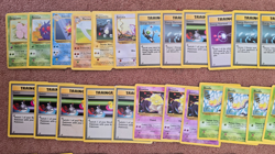 158 Vintage Pokemon Cards Job Lot 1999 Base Jungle Fossil Bundle Charmander Eeve - Image 2