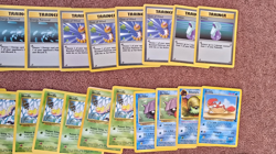 158 Vintage Pokemon Cards Job Lot 1999 Base Jungle Fossil Bundle Charmander Eeve - Image 3