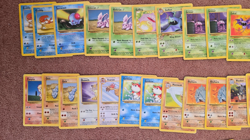 158 Vintage Pokemon Cards Job Lot 1999 Base Jungle Fossil Bundle Charmander Eeve - Image 4
