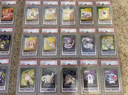 1997 POKEMON COMPLETE 151 CARD SET POCKET MONSTERS CARDDASS PSA 10 Pikachu - Image 3