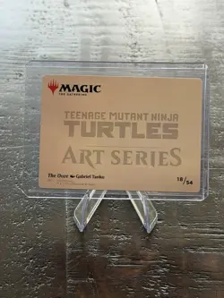 The Ooze Art Card (Gold-Stamped Signature) 18 S Art Series: Teenage Mutant Ninja - Image 2