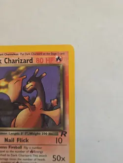 Dark Charizard 21/82 Team Rocket Non-Holo Pokemon TCG Card 80 HP - Image 4