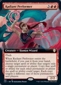 Radiant Performer (Extended) [Commander 2021] Magic MTG - Image 1
