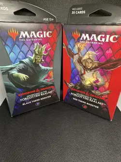 MTG Dungeons And Dragons Black And Red Theme Boosters - Image 1