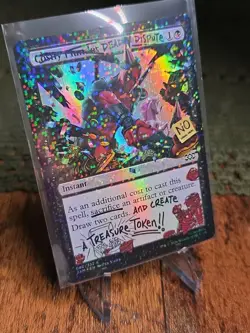 🔥 Deadly Dispute Pool Party Foil | SLD Secret Lair x Deadpool | MTG - Image 1