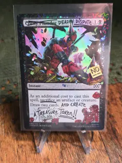 🔥 Deadly Dispute Pool Party Foil | SLD Secret Lair x Deadpool | MTG - Image 2