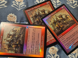 Empty the Warrens RETRO FOIL - Dominaria Remastered MTG Magic - Image 3