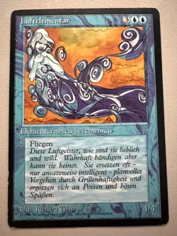 3x blaue Karten MTG - deutsch limitiert FBB ©1994 NM/EX 2x U, 1x C - Image 2
