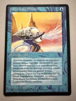 3x blaue Karten MTG - deutsch limitiert FBB ©1994 NM/EX 2x U, 1x C - Image 3