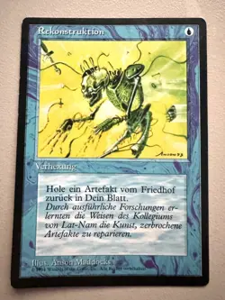 3x blaue Karten MTG - deutsch limitiert FBB ©1994 NM/EX 2x U, 1x C - Image 4