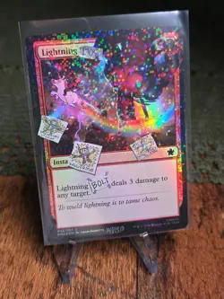 Lightning Bolt Pool Party FOIL SLD Secret Lair x Deadpool MTG Magic NM - Image 4