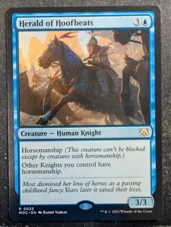 Herald of Hoofbeats - March of the Machine Commander (MTG) - Image 1