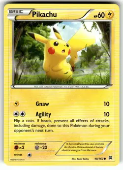 Pikachu 48/162 | XY - BREAKthrough | Pokemon TCG | English | Common - Image 1