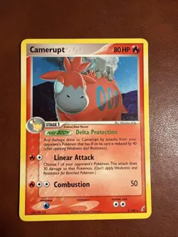 Camerupt Holo Rare Pokemon Card Crystal Guardians #3/100 NM - Image 1