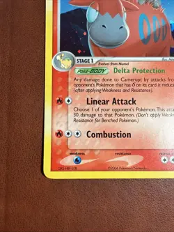 Camerupt Holo Rare Pokemon Card Crystal Guardians #3/100 NM - Image 3