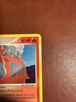 Camerupt Holo Rare Pokemon Card Crystal Guardians #3/100 NM - Image 5