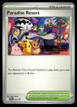 Pokemon World Championship 2025 English Paradise Resort SVP 224 Anaheim Promo - Image 1