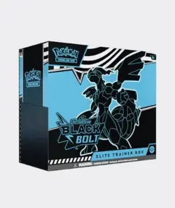 Pokemon Black Bolt ETB sealed 🔥 (with free acrylic case) Same day ship 📫 - Image 1