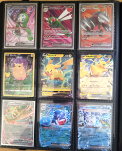 Pokemon Card collection & Binder OVER 100 Cards!! Pikachu, Promos and Binder - Image 5