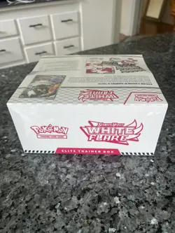 Pokemon TCG Scarlet & Violet White Flare ETB Elite Trainer Box - Sealed - Image 5