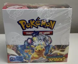 Scarlet & Violet Surging Sparks Booster Box (36 Packs) New, Sealed, Pokemon TCG - Image 1