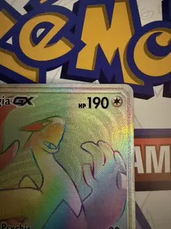 🔥 2018 Pokemon Lost Thunder Lugia GX FA Rainbow Rare 227/214 MINT READ!! - Image 3