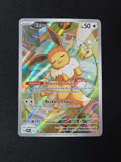 2025 Pokemon Prismatic Evolutions Eevee Black Star Promo #173 - Image 1
