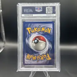 1999 POKEMON FOSSIL 1ST ED #5 GENGAR-HOLO PSA 7 - Image 2