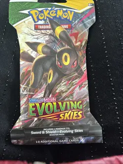Pokemon Evolving Skies Sleeved Booster Pack | Factory Sealed | Random Pack Art - Image 1
