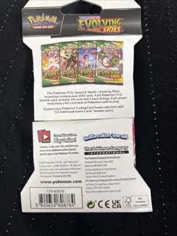 Pokemon Evolving Skies Sleeved Booster Pack | Factory Sealed | Random Pack Art - Image 5