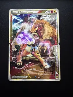 Pokemon Entei & Raikou Legend 90/95 & 91/95 set - Image 1