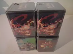 Pokemon TCG: 2025 Stacking Tins Sealed Brand New (4 Sealed Tins) + singles - Image 4
