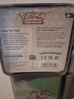 Pokemon TCG: 2025 Stacking Tins Sealed Brand New (4 Sealed Tins) + singles - Image 5