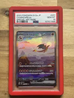 Charizard ex 2023 sv2a Pokemon 151 SAR Special Art Rare Japanese 201/165 PSA 10 - Image 1