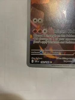 Blaziken Pokemon Destined Rivals 192/182 Illustration Rare NM - Image 5