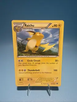 2014 Pokemon Raichu 43/146 Rare - Image 1