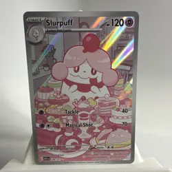 Slurpuff 236/217 Stellar Crown Illustration Rare Full Art Holo 120HP EN 2024 - Image 2