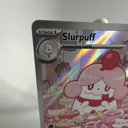 Slurpuff 236/217 Stellar Crown Illustration Rare Full Art Holo 120HP EN 2024 - Image 3