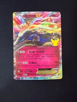 2021 Pokemon Celebrations 25th Anniversary Xerneas EX #97 - Image 1