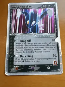 Rocket's Sneasel ex - 103/109 - Ultra Rare Team Rocket Returns - Pokemon - DMG - Image 5